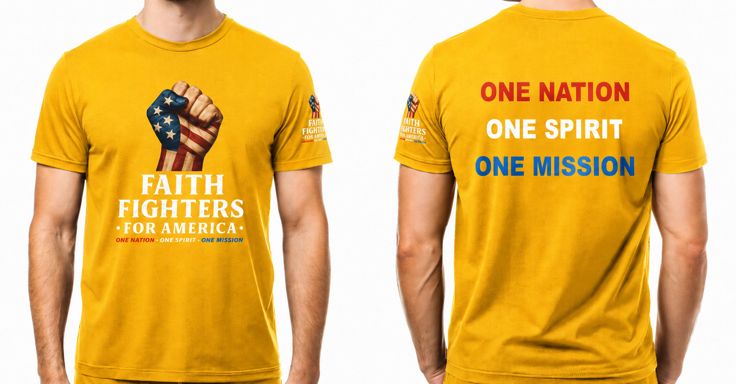 Faith Fighters Mens shirts