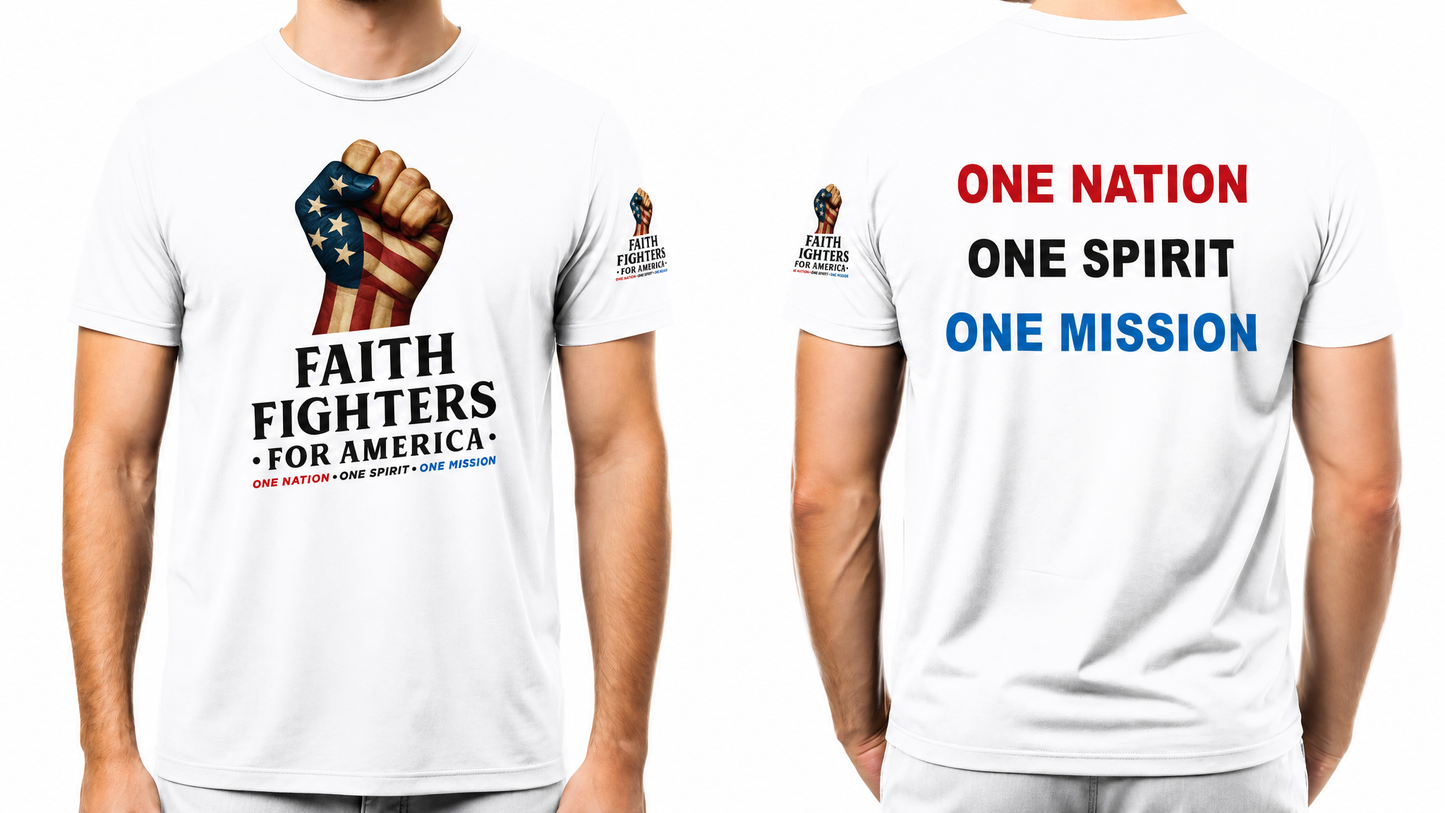 Faith Fighters Mens shirts