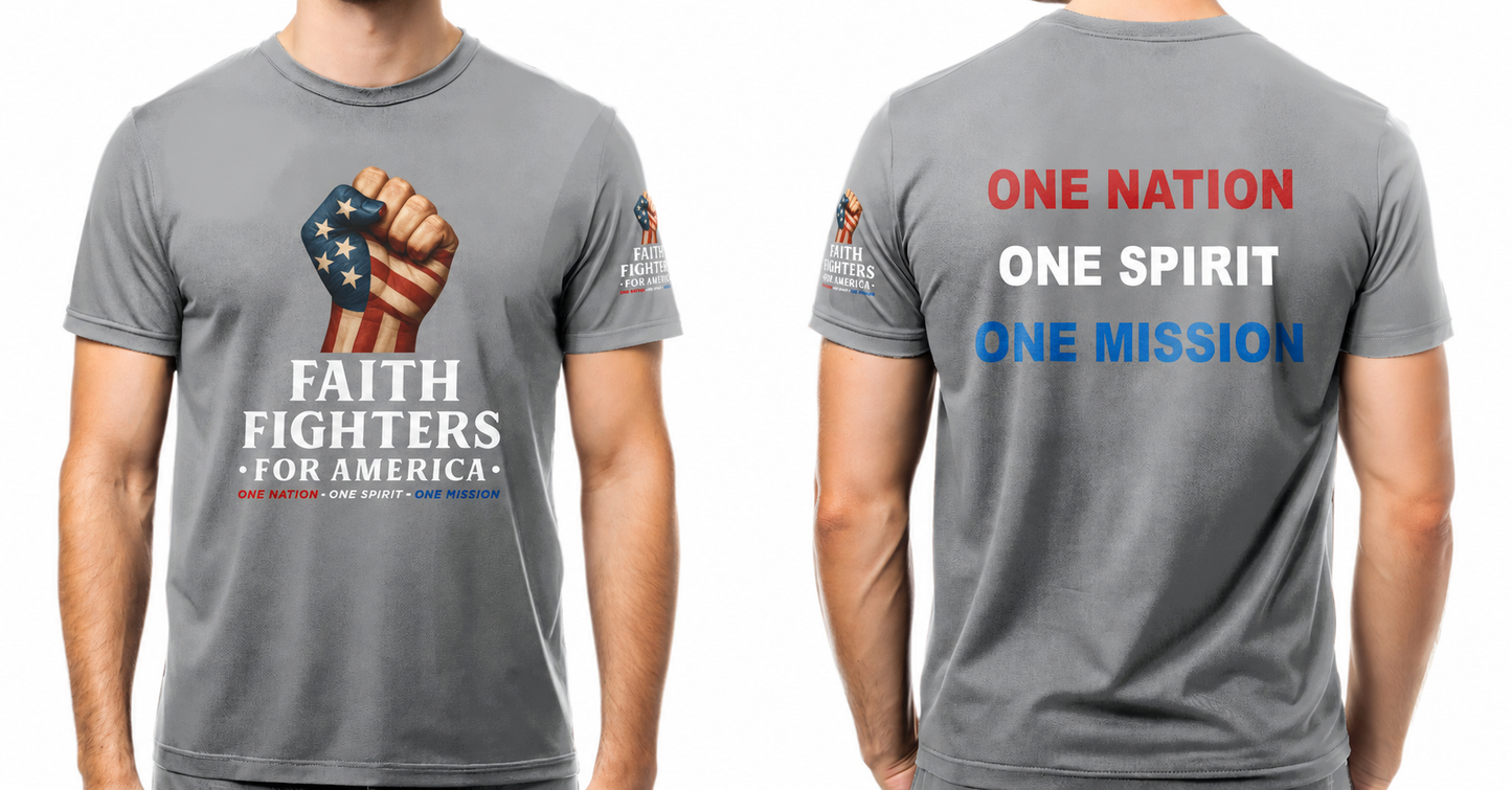 Faith Fighters Mens shirts
