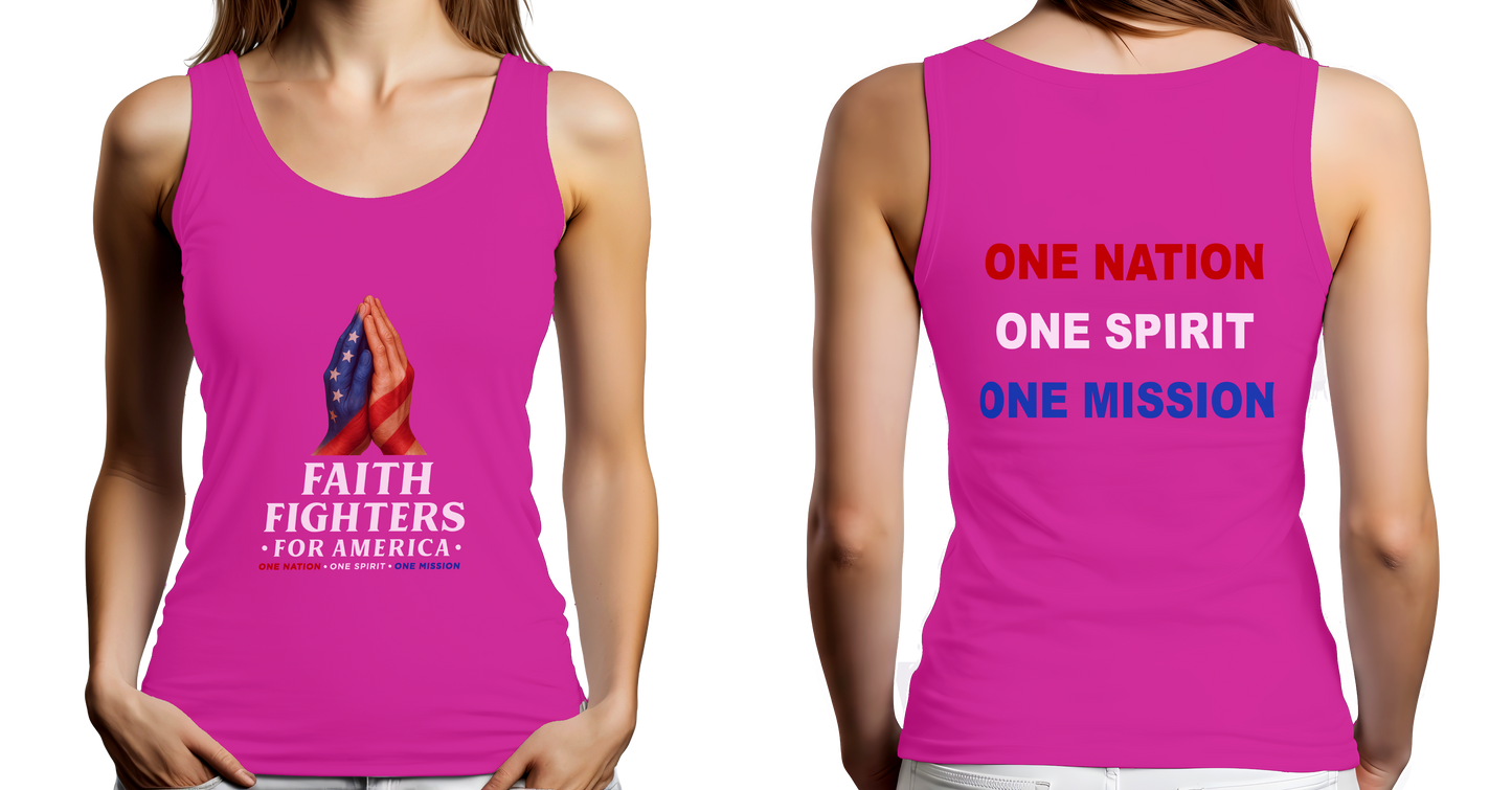 Faith Fighters Female tanktops