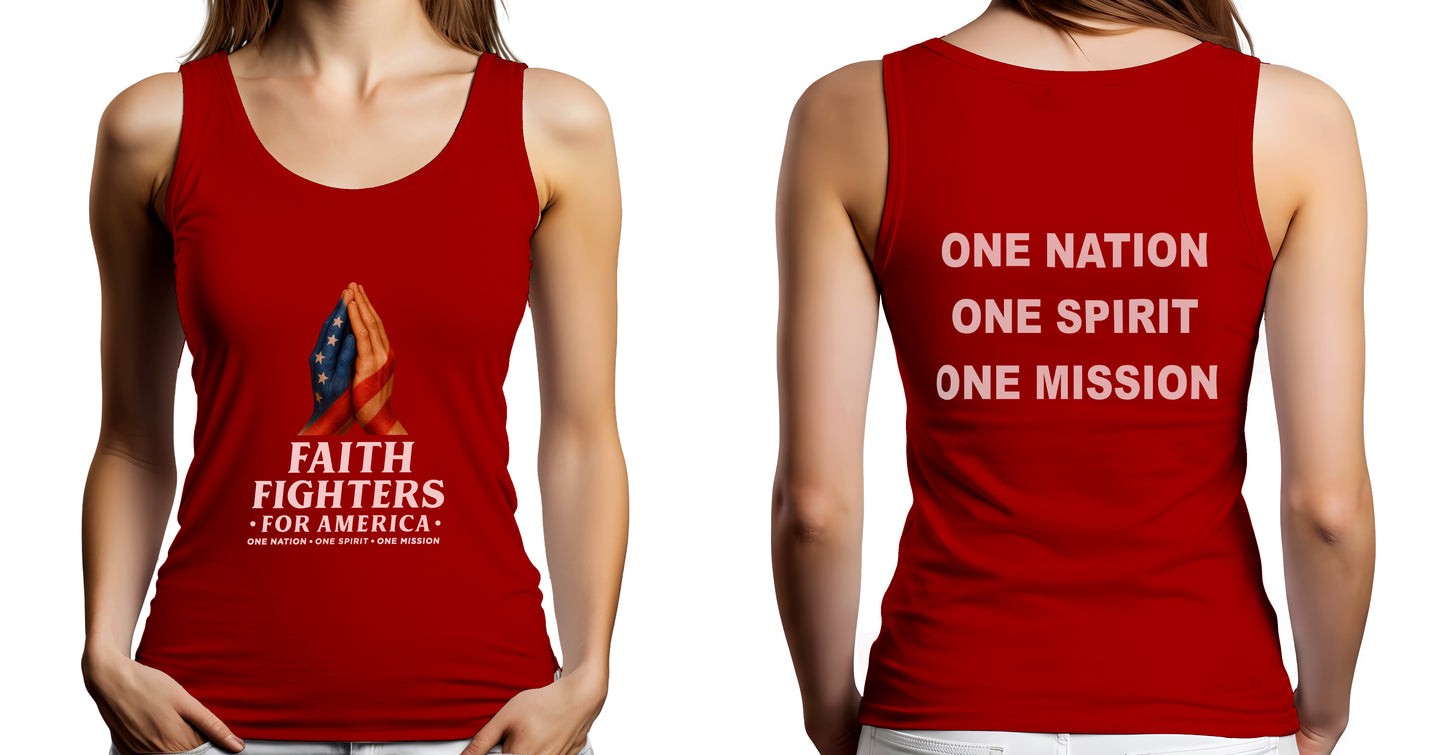 Faith Fighters Female tanktops