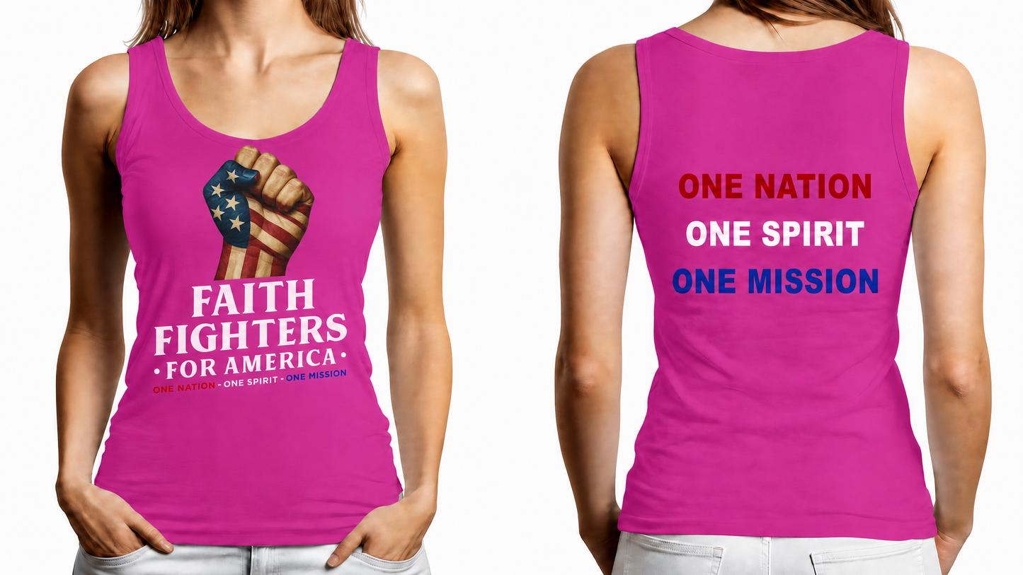 Faith Fighters Female Tanktops