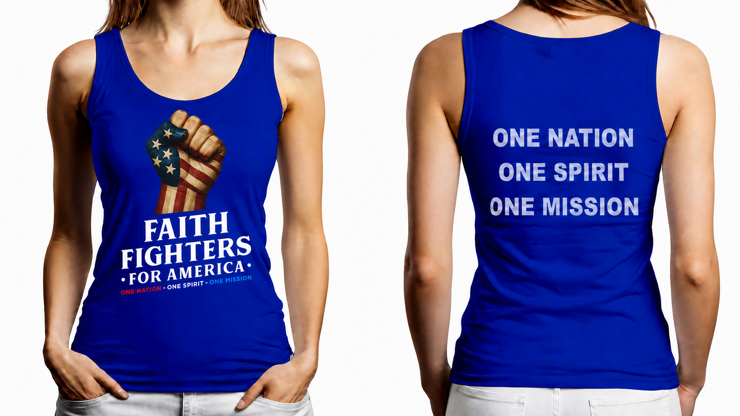 Faith Fighters Female Tanktops